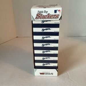 Table Top Stackers Game Major League Baseball Collection Milwaukee Brewers New